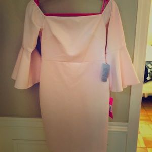 Betsy Johnson shell pink dress nwt